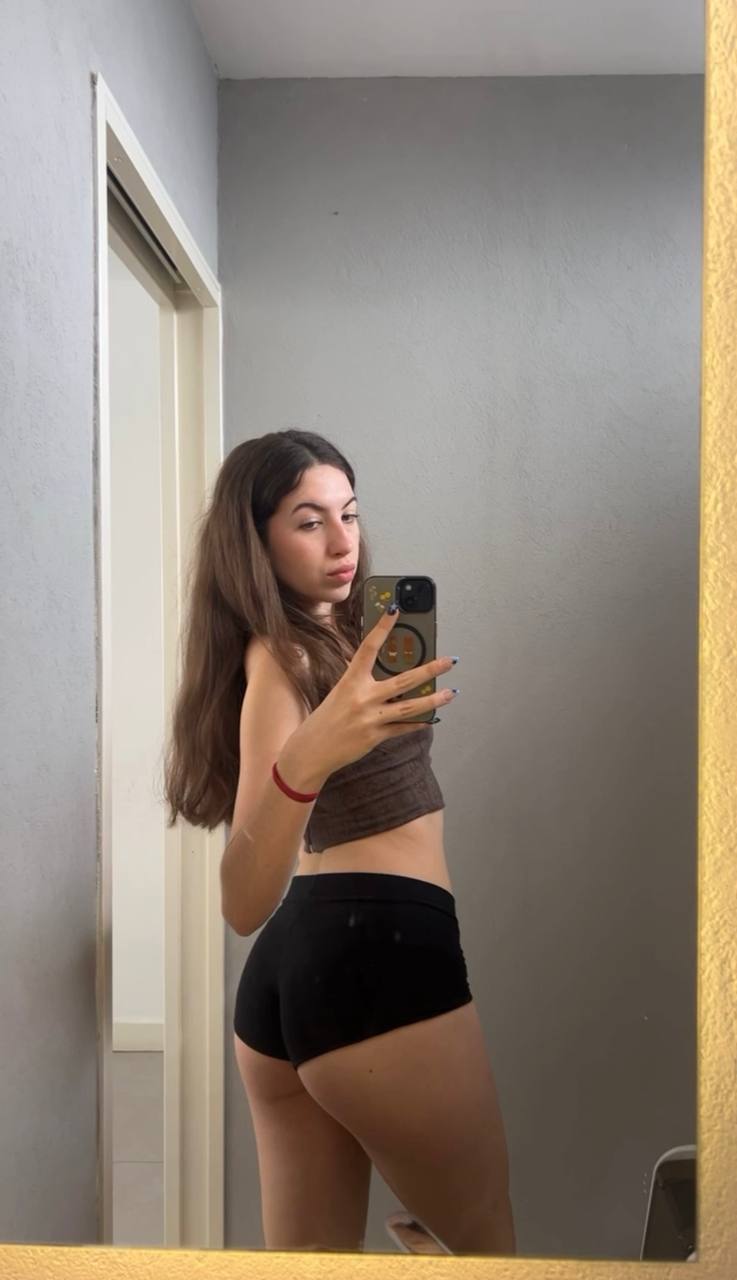 Amber in her underwear in Hargeisa