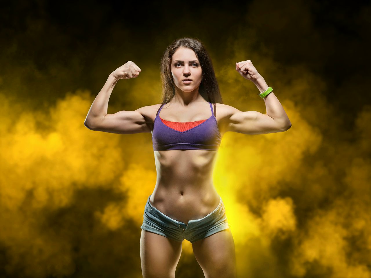 Athletic girls in Hargeisa